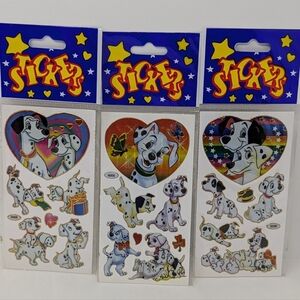 Disney Stickers 101 Dalmatians Vintage